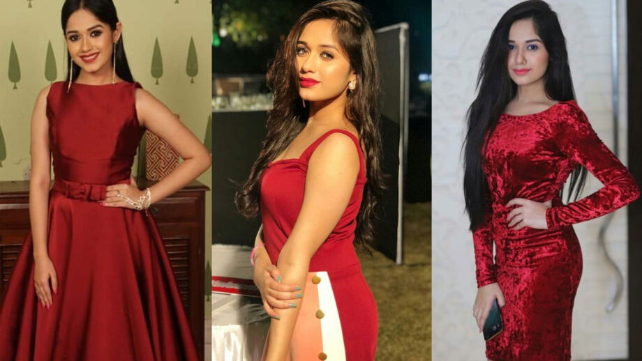 Jannat Zubair Slays In RED Outfits And These Photos are proof, Check Out