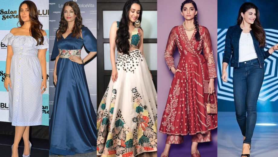 Kareena Kapoor Khan, Aishwarya Rai Bachchan, Shraddha Kapoor, Sonam Kapoor & Jacqueline Fernandez are elegance personified
