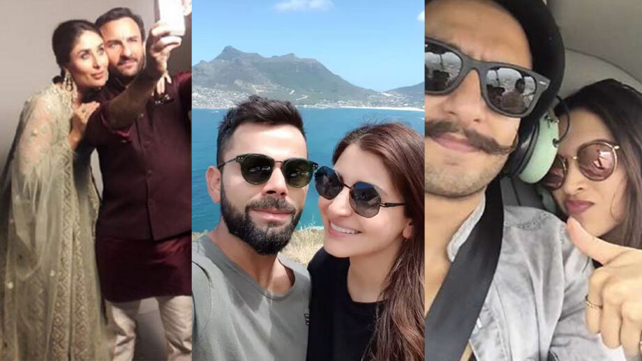 Kareena Kapoor-Saif Ali Khan, Virat Kohli-Anushka Sharma, Deepika Padukone-Ranveer Singh: Top 6 Couple Selfies that every person saw million times!