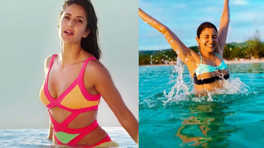 Katrina Kaif Vs Anushka Sharma: Who looked sexiest in different shades of bikini better?