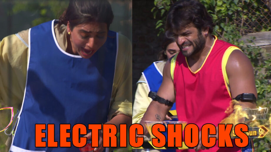 Khatron Ke Khiladi 10: OMG! Karishma Tanna and Karan Patel get electric shocks