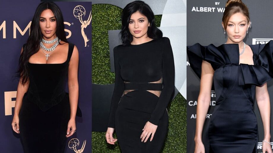 Kim Kardashian Vs Kylie Jenner Vs Gigi Hadid: Who Is More Sultry In Black Outfits?