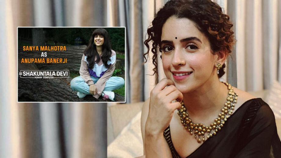 My character in Shakuntala Devi is based on a real person - Sanya Malhotra