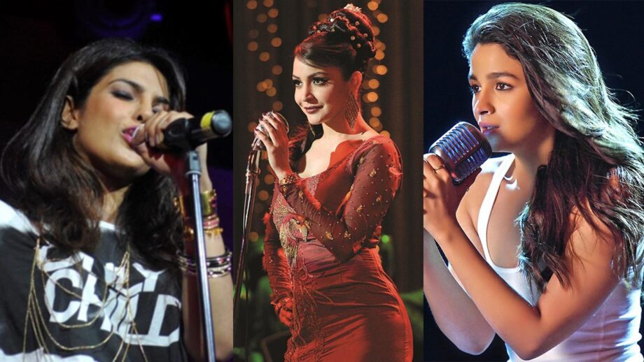 Priyanka Chopra Vs Anushka Sharma Vs Alia Bhatt: Which Lady Singer Sings Well?