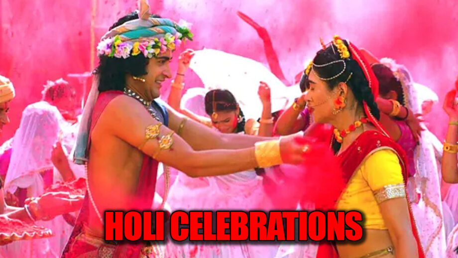 RadhaKrishn: Krishn celebrates Holi with Radha and Rukmini