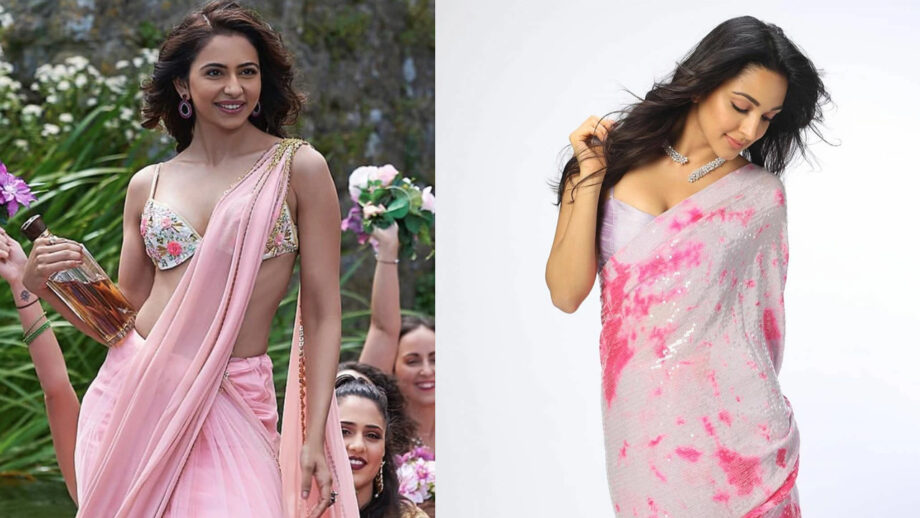 Rakul Preet Singh Vs Kiara Advani: who looked the prettiest in floral saree?
