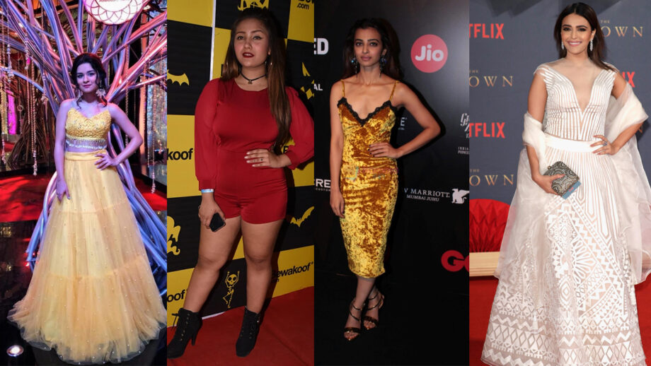 Red carpet fashion face-off: Avneet Kaur vs Aashika Bhatia vs Radhika Apte vs Swara Bhaskar