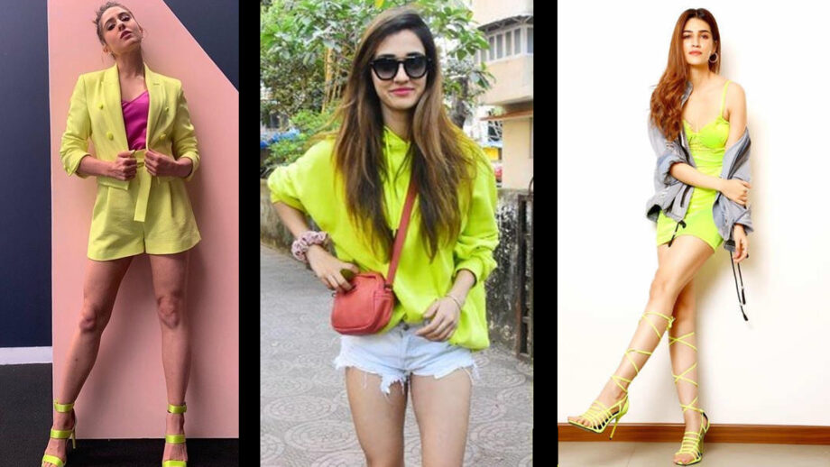 Sara Ali Khan Vs Disha Patani Vs Kirti Sanon: Who Carries Neon Color Better?