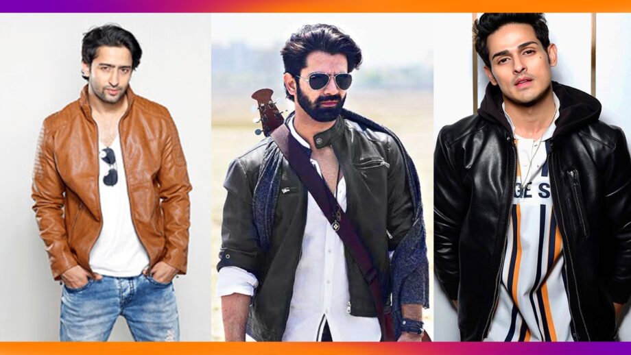 Shaheer Sheikh Vs Barun Sobti Vs Priyank Sharma: Who gives major styling goals in a leather jacket?