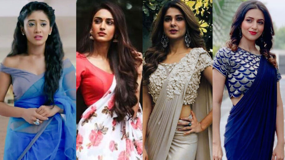 Shivangi Joshi, Erica Fernandes, Jennifer Winget, Divyanka Tripathi: Who Looks Gorgeous In Designer Saree?