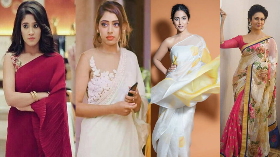 Shivangi Joshi, Niti Taylor, Hina Khan, Divyanka Tripathi: Who Looks Gorgeous In Chiffon Saree?