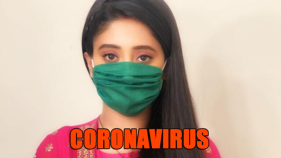 Shivangi Joshi plays safe with Coronavirus