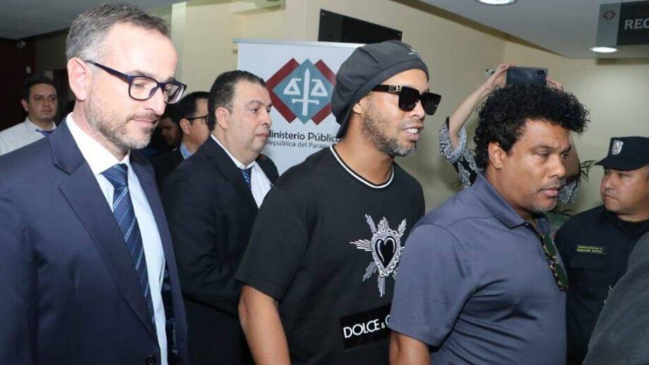 SHOCKING: Football sensation Ronaldinho investigated in fake passport case