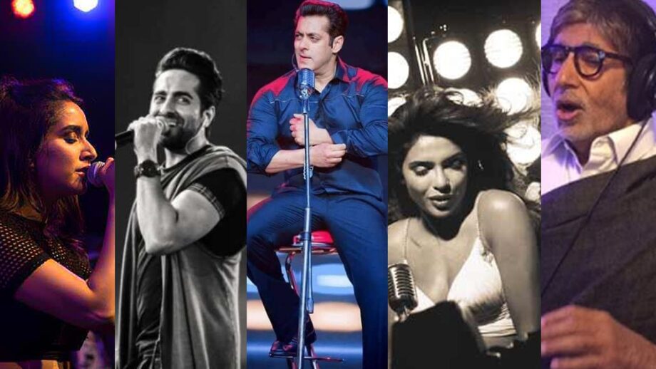 Shraddha Kapoor, Ayushmann Khurrana, Salman Khan, Priyanka Chopra, Amitabh Bachchan: Bollywood Actors Who Are Unexpectedly Good Singers