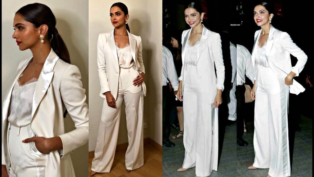 Sonam Kapoor VS Deepika Padukone - Who looks more stylish in a white formal suit? - 2
