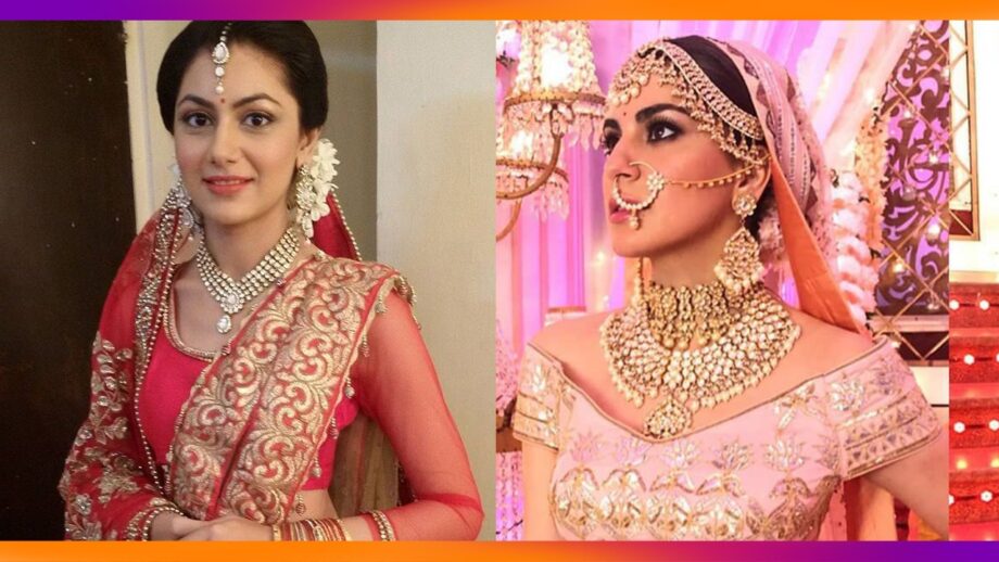 Sriti Jha Vs Shraddha Arya: Who Looks Glamorous In Bridal Outfit?