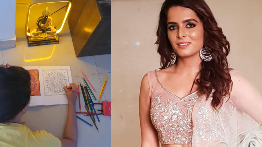 The art therapy of Mandala gives my mind all the calmness: Ruhi Chaturvedi of Kundali Bhagya