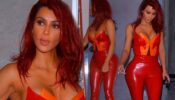 Times When Kim Kardashian Looked Ravishing In Red; See Pics Inside 3