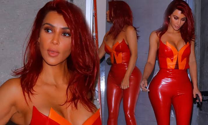 Times When Kim Kardashian Looked Ravishing In Red; See Pics Inside 3