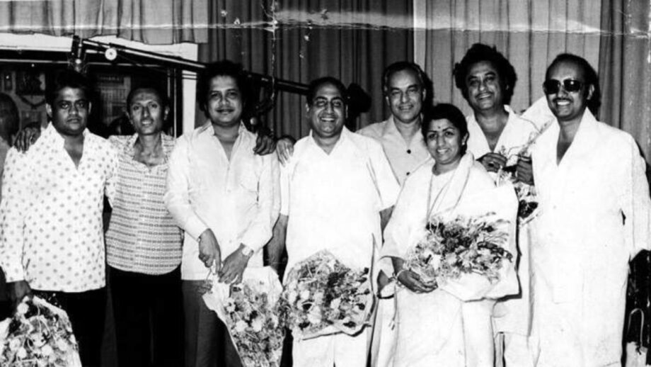 Times when Lata Mangeshkar, Mohammed Rafi, Mukesh, and Kishore met together for a song 1