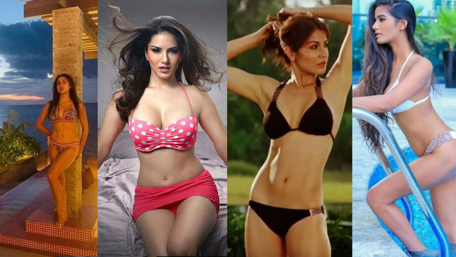 Too glam to give a damn - Sara Ali Khan, Sunny Leone, Anushka Sharma & Poonam Pandey in a short bikini
