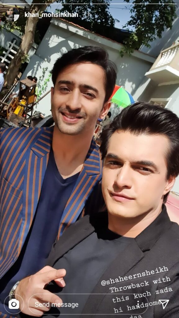 When Mohsin Khan posed with the ‘much more handsome’ Shaheer Sheikh 1
