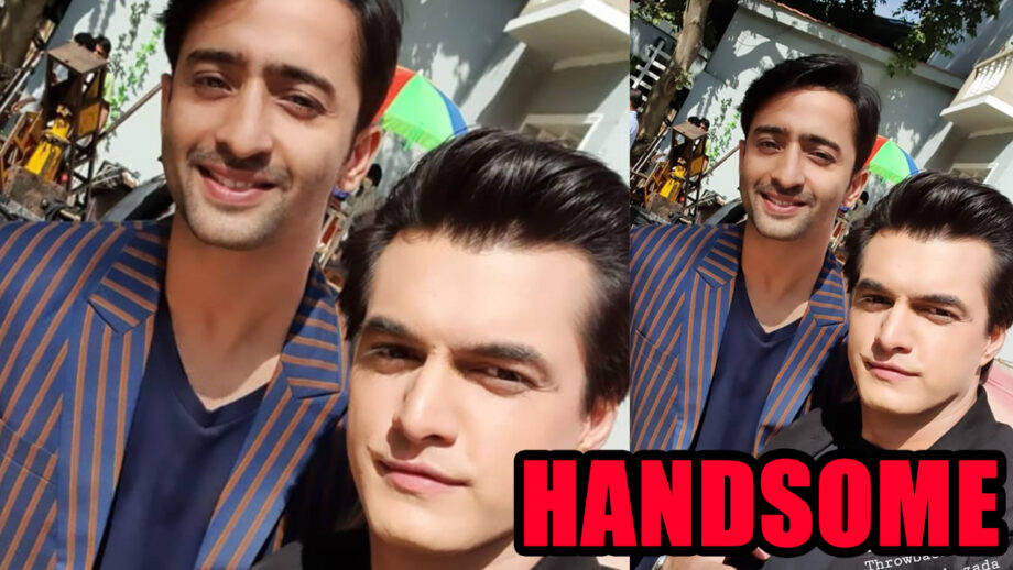 When Mohsin Khan posed with the ‘much more handsome’ Shaheer Sheikh