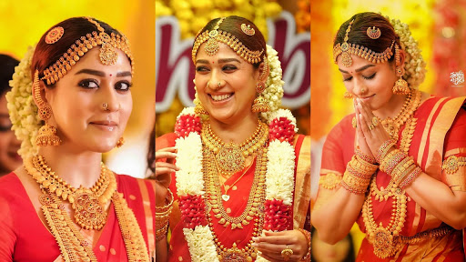 You Can't Take Your Eyes Off Nayanthara's Bridal Look
