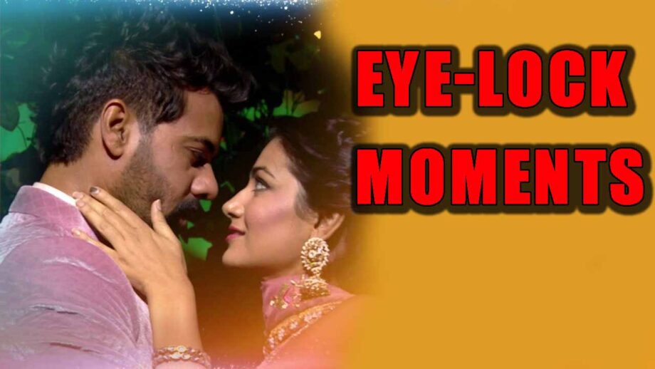 Abhi and Pragya’s eye-lock moments from Kumkum Bhayga