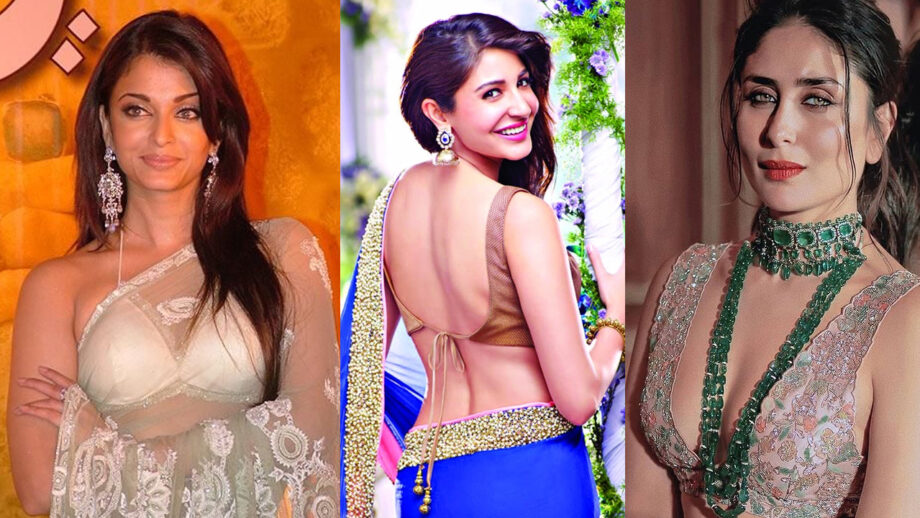 Aishwarya Rai Bachchan, Anushka Sharma, Kareena Kapoor Khan: 5 Evergreen and Trendy Saree Blouse Designs 1