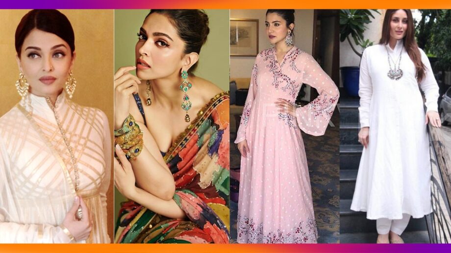 Aishwarya Rai Bachchan, Deepika Padukone, Anushka Sharma, Kareena Kapoor: Pick your favourite stunning summer ethnic look!