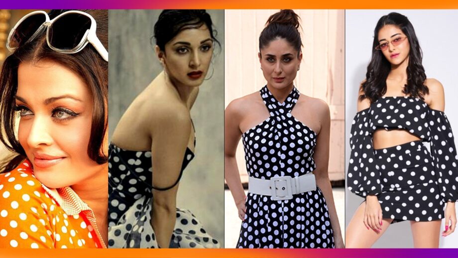 Aishwarya Rai Bachchan, Kiara Advani, Kareena Kapoor, Ananya Pandey: Who Pulled Off Old-Fashioned Polka Dot Outfits Better?
