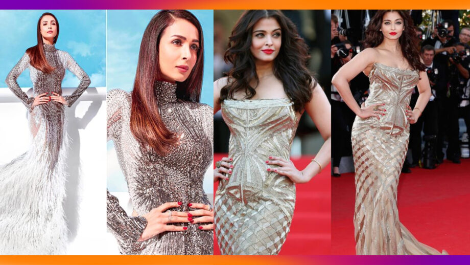 Aishwarya Rai Bachchan Vs Malaika Arora: Who according to you pulled off the grey mermaid outfit better?