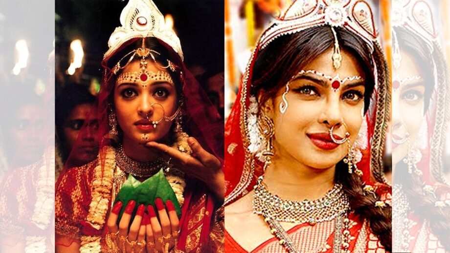 Aishwarya Rai Bachchan vs Priyanka Chopra: Which Bengali bridal look will you wear on your wedding day?