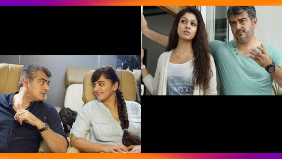 Ajith Kumar - Anushka Shetty vs Ajith Kumar - Nayanthara: Which Jodi looks awesome together?