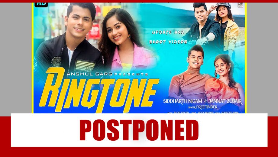 Bad News: Jannat Zubair and Siddharth Nigam’s music video Ringtone release postponed