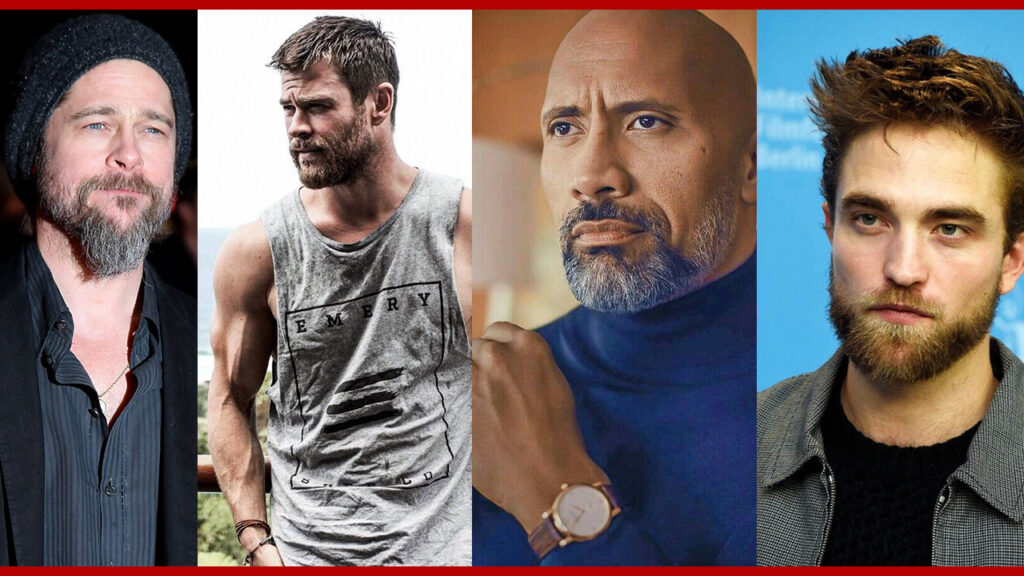 Brad Pitt, Chris Hemsworth, Dwayne Johnson, Robert Pattinson: Hollywood Actors Who Are Simply Sexier With A Beard! 1