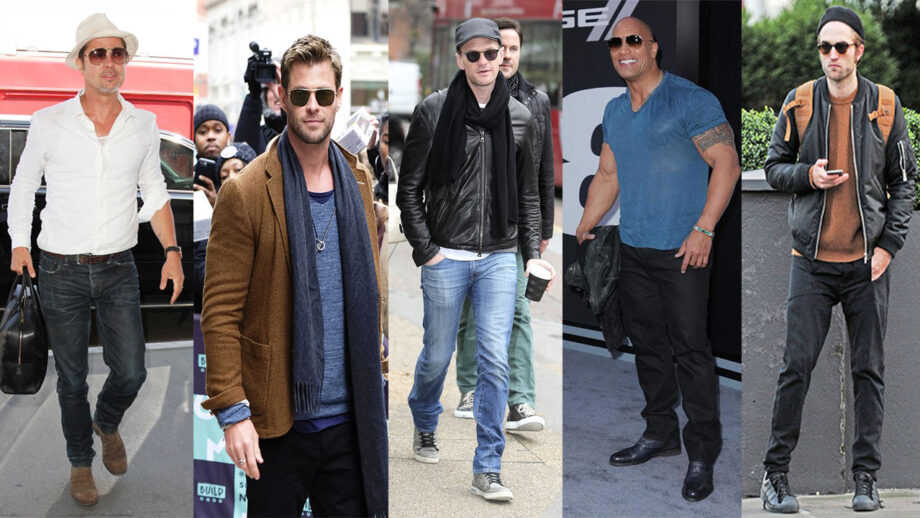 Brad Pitt, Chris Hemsworth, Neil Patrick Harris, Dwayne Johnson, Robert Pattinson: Best Vintage Men's Fashion You MUST TRY 10