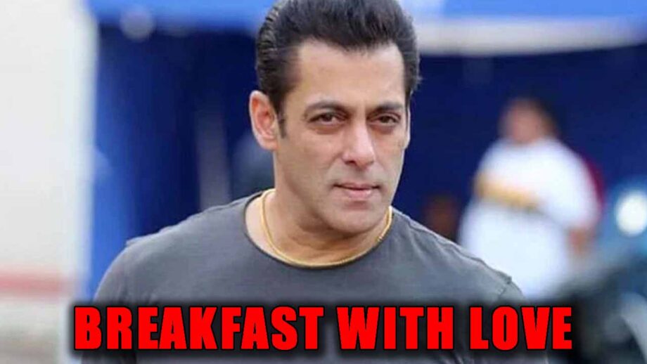CHECK VIDEO: Salman Khan spotted having breakfast with his LOVE