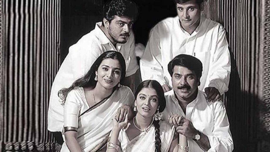 Checkout: Rare picture of Ajith, Tabu, Aishwarya Rai Bachchan and Mammootty