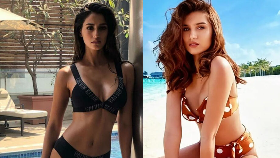 Disha Patani And Tara Sutaria flaunting their curves in a hot bikini!