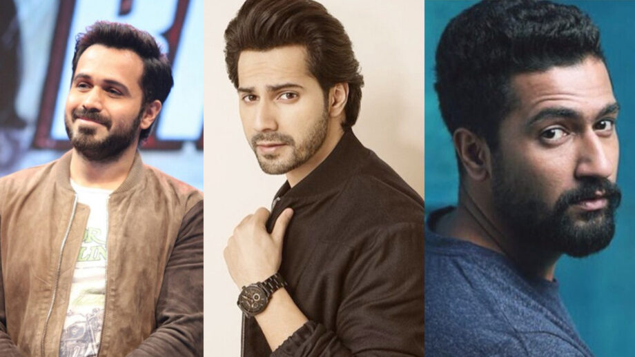 Emraan Hashmi, Varun Dhawan And Vicky Kaushal up the glam quotient with this super stylish outfit!