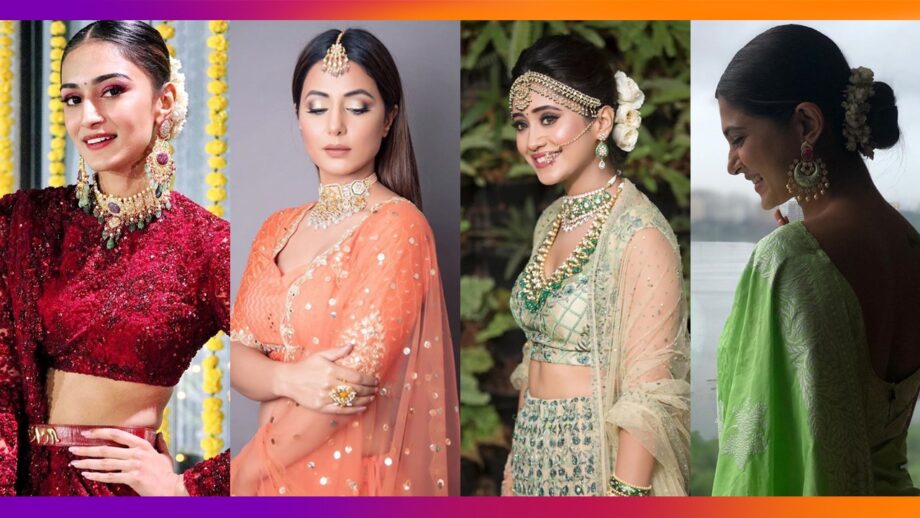 Erica Fernandes, Hina Khan, Shivangi Joshi, Jennifer Winget: Try these hairstyles from the wedding season to bachelor parties