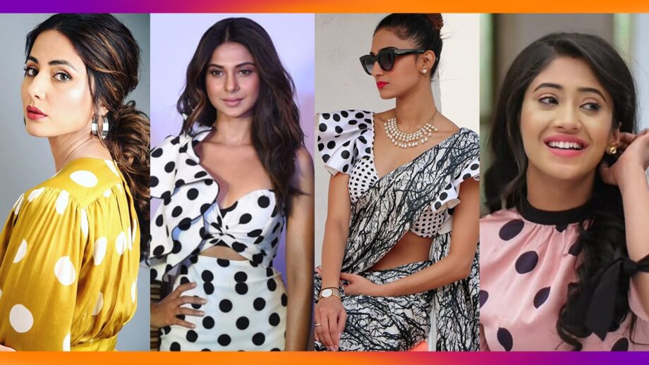 Erica Fernandes, Shivangi Joshi, Jennifer Winget, Hina Khan: Who Pulled Off Old Fashioned Polka Dot Outfits Better?