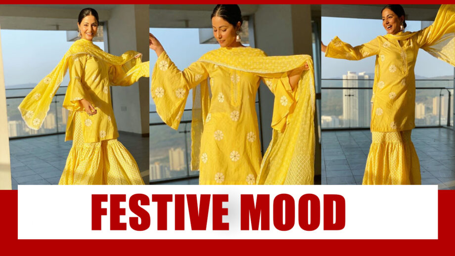 Get Inspired: Hina Khan In Festive Mood