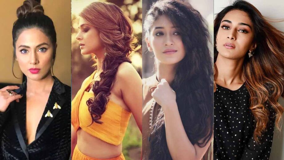 Hina Khan, Jennifer Winget, Shivangi Joshi, Erica Fernandes: Take hairstyles tips during quarantine