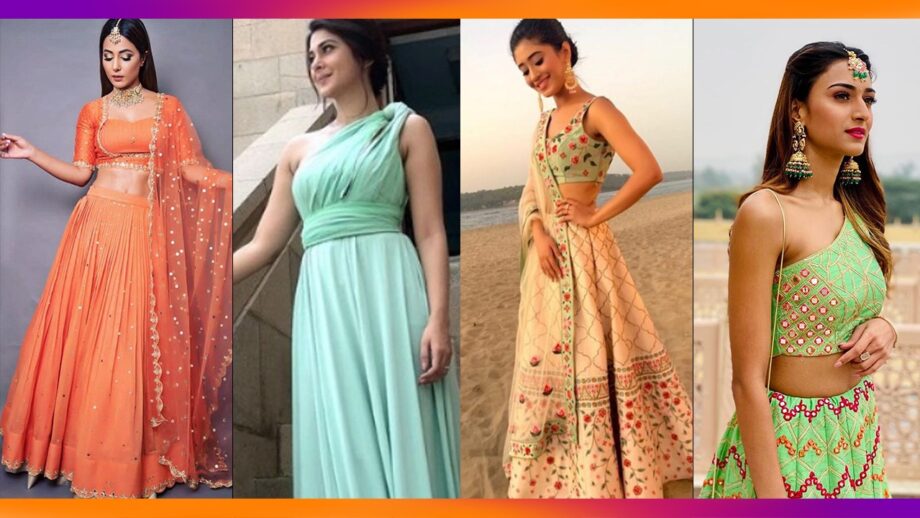 Hina Khan, Jennifer Winget, Shivangi Joshi, Erica Fernandes: TV Actress Who Show Us How To Dress As Traditional Bridesmaid!