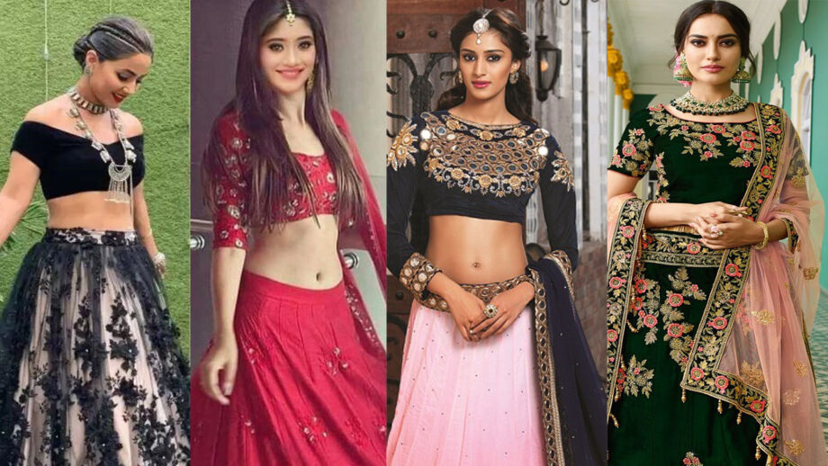 Hina Khan, Shivangi Joshi, Erica Fernandes, Surbhi Jyoti: 4 Best Lehenga Choli Looks