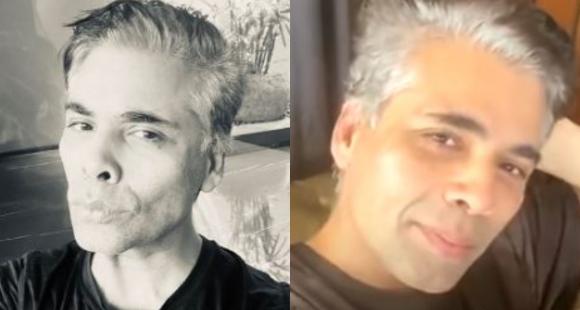 IN PHOTO: Filmmaker Karan Johar shows off his 'grey hair' during lockdown, says, 'For whom and what shall I beautify myself?' 1