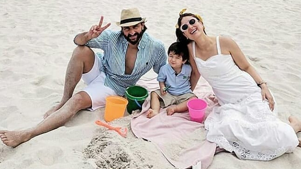IN PHOTO: When Kareena Kapoor Khan, Taimur Ali Khan and Saif Ali Khan gave major 'family vacation' goals to everyone
